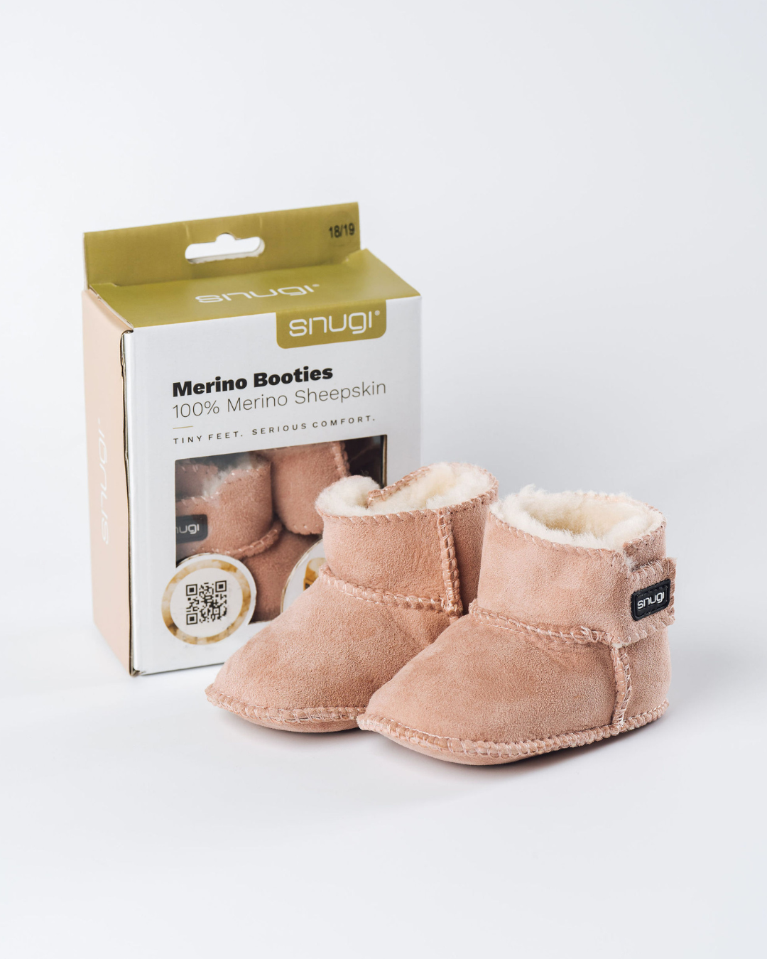 Merino čizmice pink