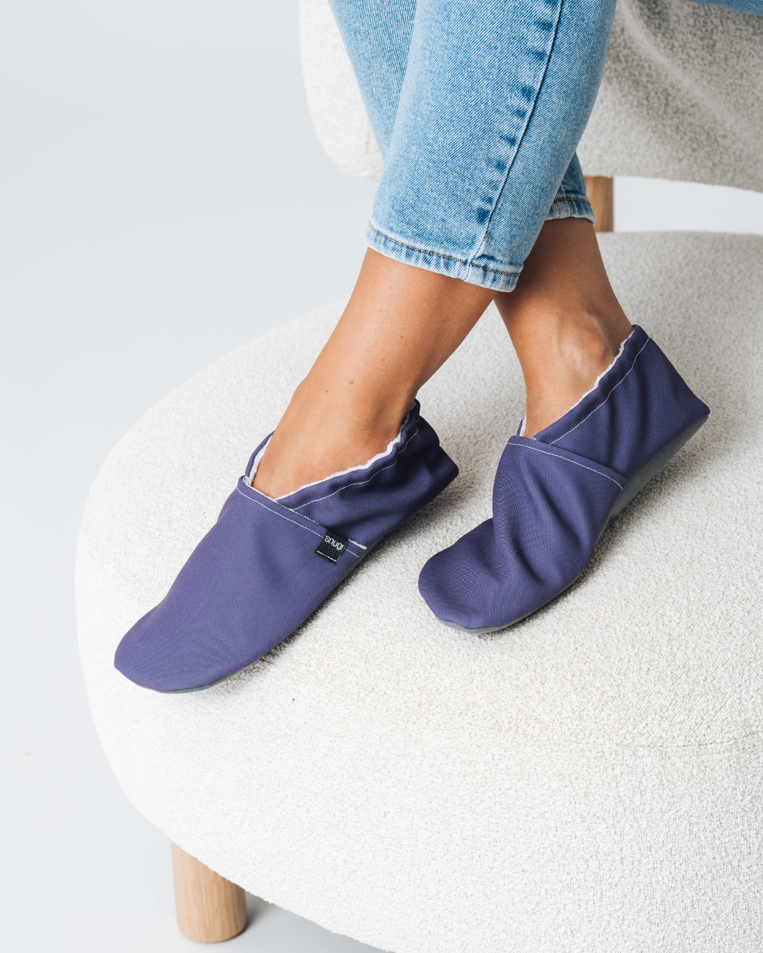 Barefoot ženske papuče Purple