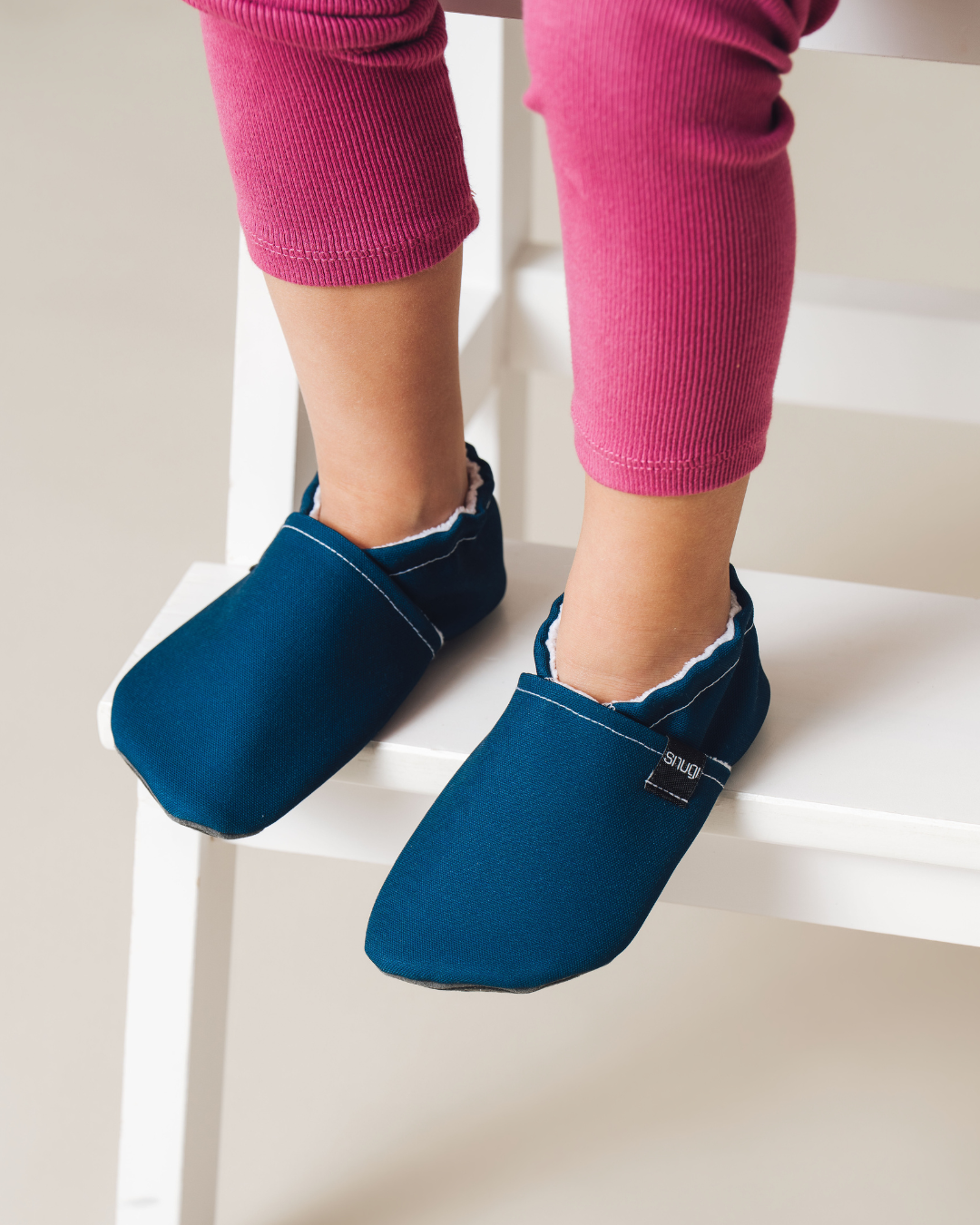 Bosonoge papuče Navy blue