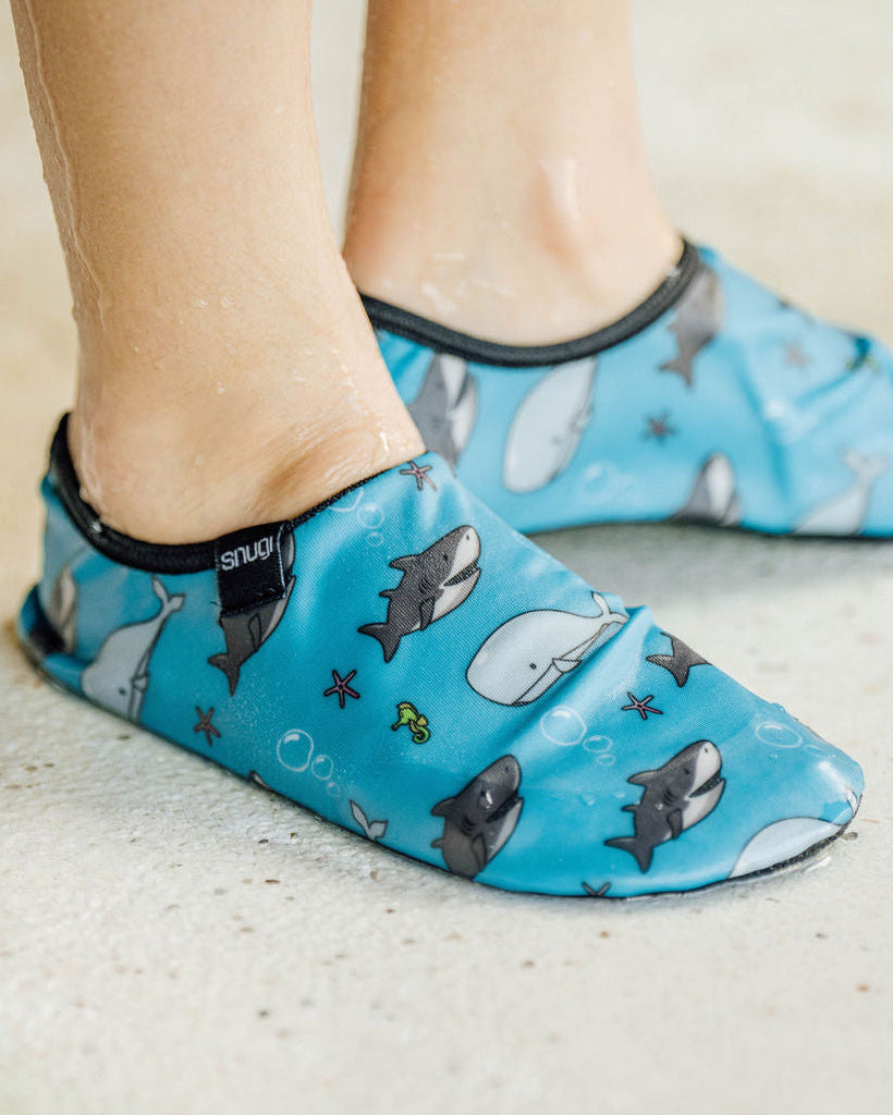 VODENE PAPUČE Shark bubbles