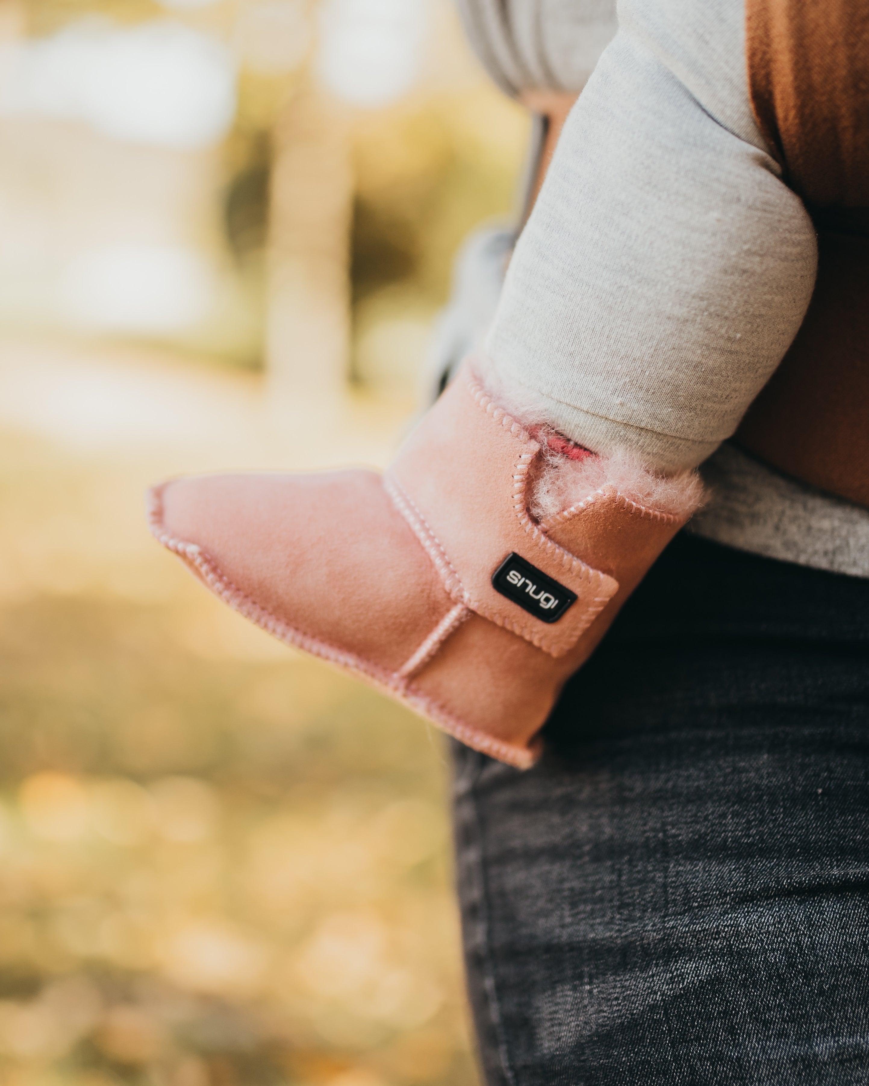 Merino čizmice pink