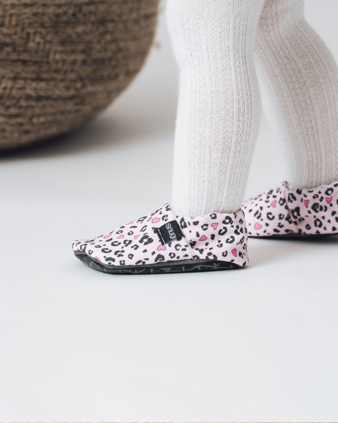 Barefoot papuče Leopardska srca