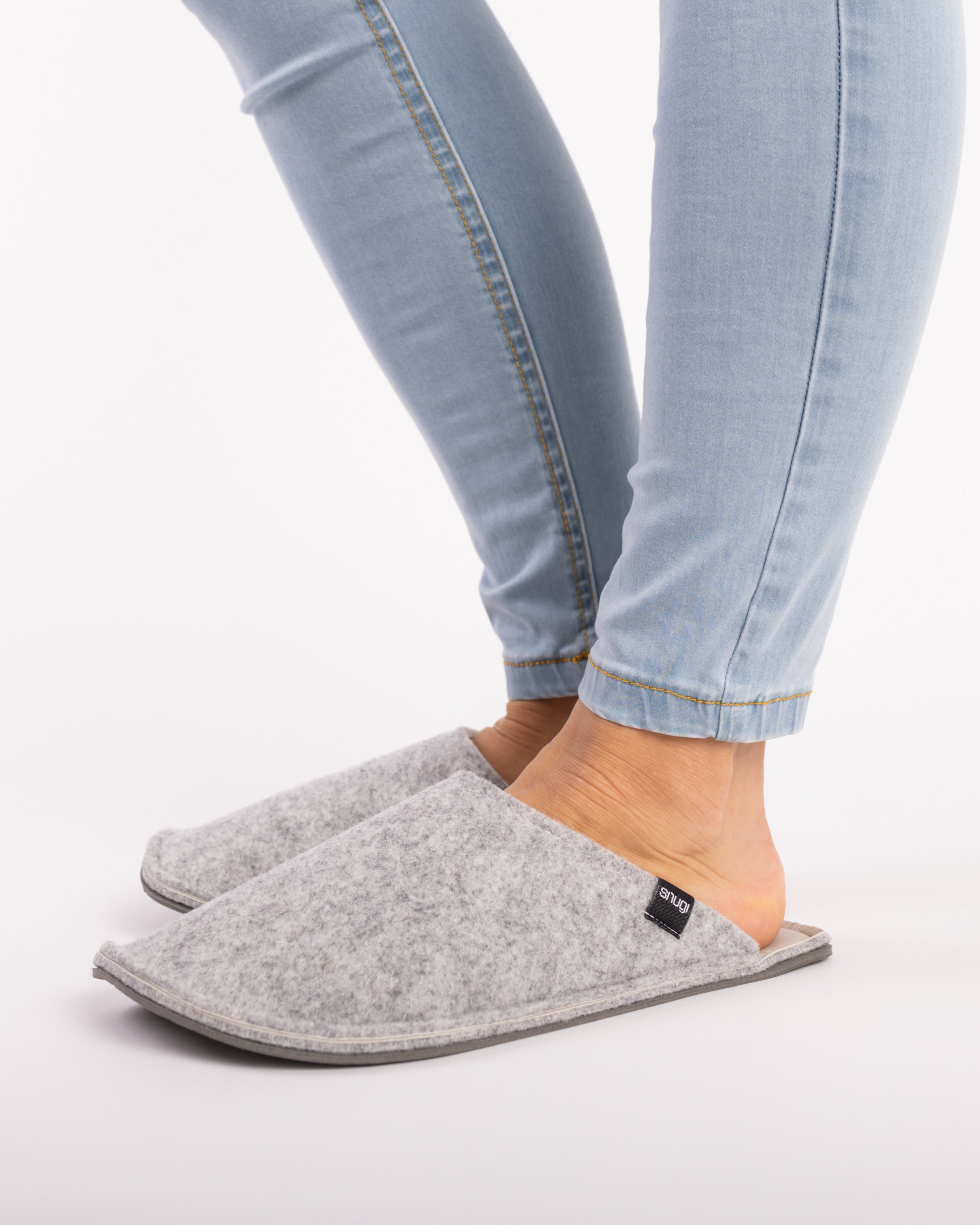 Ženske FILC PAPUČE Light grey
